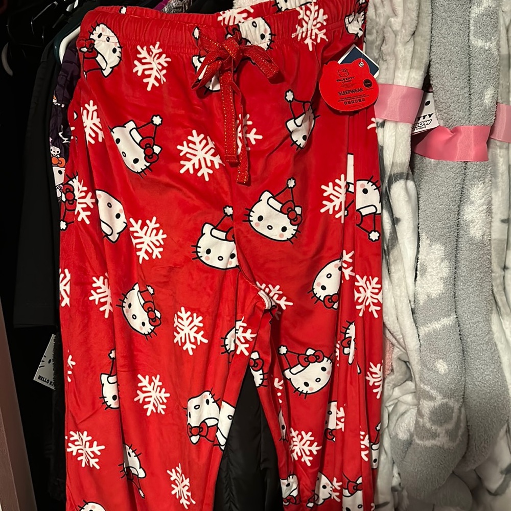Viral Hello Kitty Christmas Pajamas